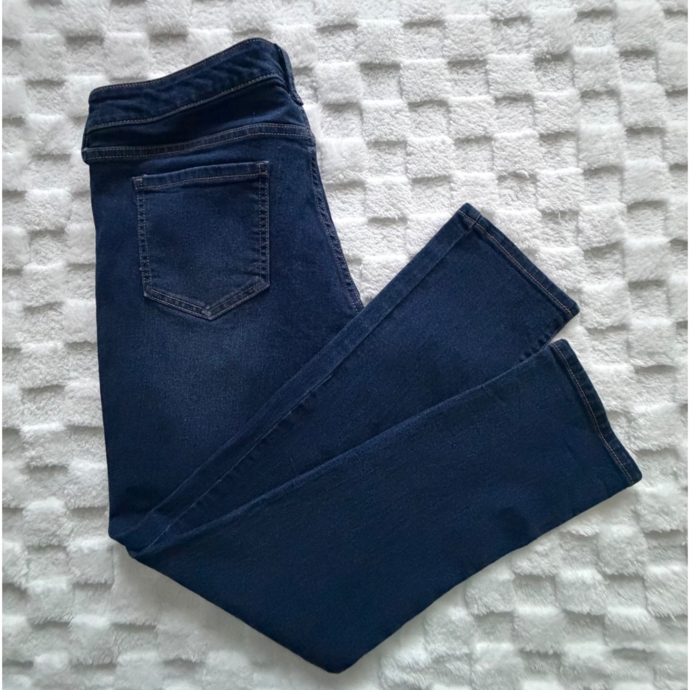 EUC -Arizona Jean Co Women Super Skinny Mid Rise Dark Wash Stretch Jeans Size 13
